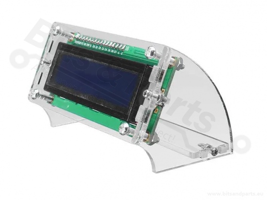 Stand/Houder voor 16x2 1602 LCD display modules - helder acryl